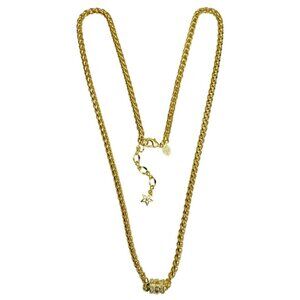 Kirks Folly Classic Magic Weave 30" Chain Magnetic Interchangeable Necklace Gold